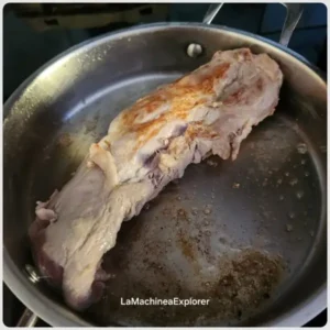 Pré cuisson du filet mignon pour cuisson basse température