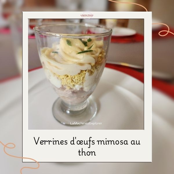 verrines d'œufs mimosa au thon verrines d'œufs mimosa au thon