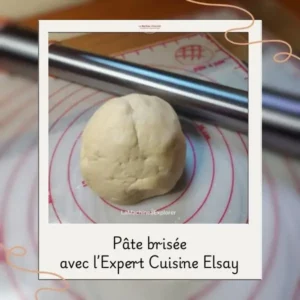 Pâte brisée Expert Cuisine Elsay pâte brisée boule
