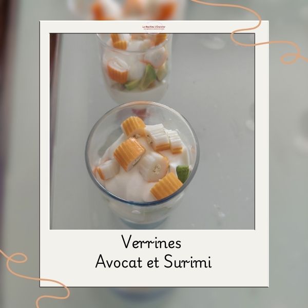verrines avocats surimi verrines avocats surimi