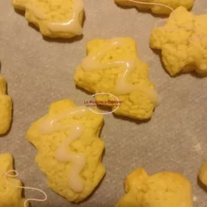 biscuits sapins de noël
