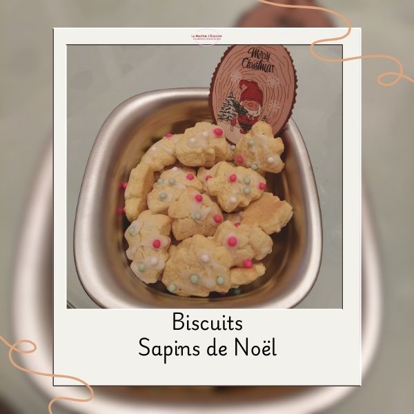 Biscuits sapins de noël 