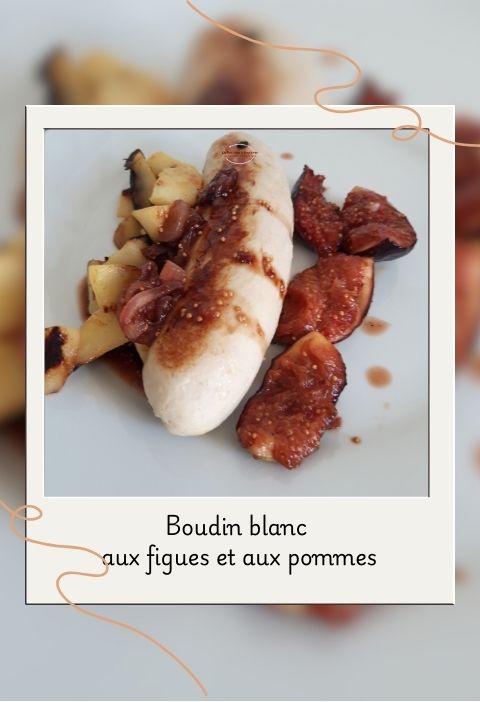 Boudin blanc figues et pommes boudin blanc aux figues et aux pommes