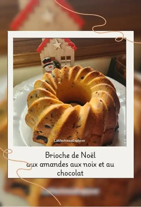 brioche de noel amandes noix chocolat