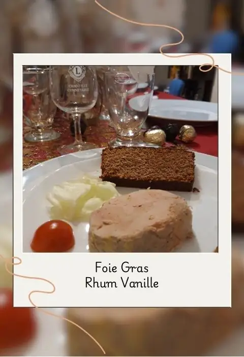 foie gras vanille