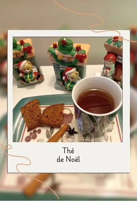 Thé de Noël rapide et facile thé de noel