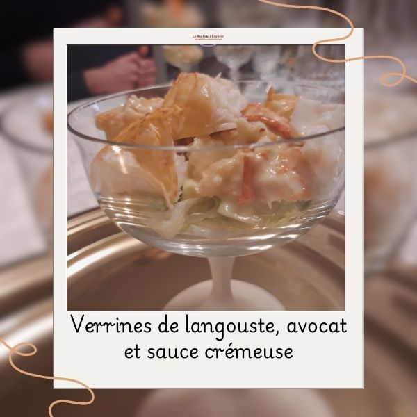 verrines de langouste, avocat et sauce crémeuse 600600 verrines de langouste, avocat et sauce crémeuse