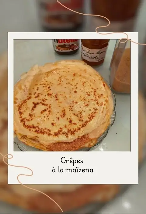 Crêpe maïzena