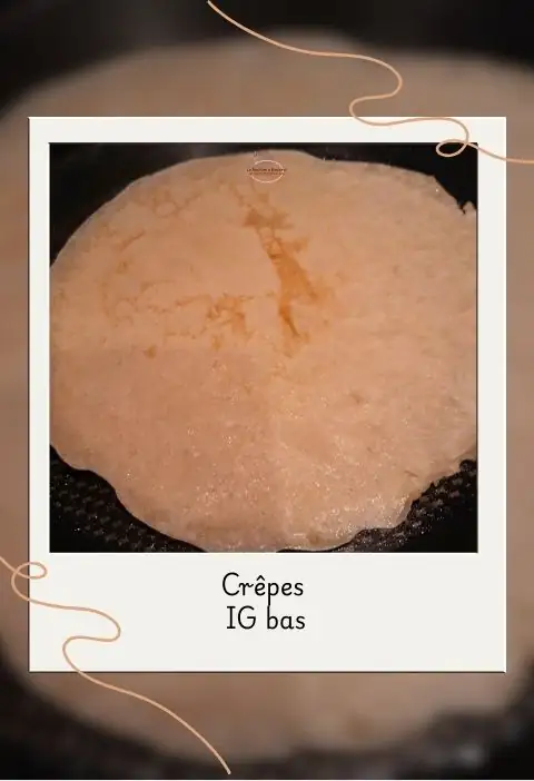 Crêpes IG bas