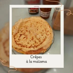 Crêpes à la maïzena