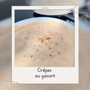crêpes au yaourt