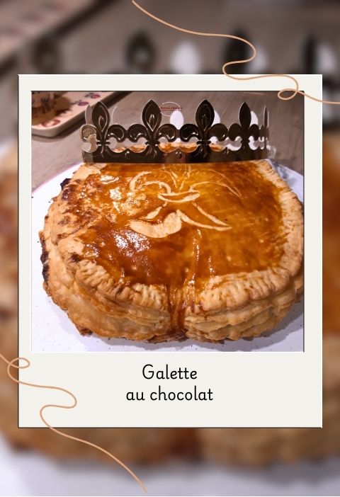 Galette des rois au chocolat