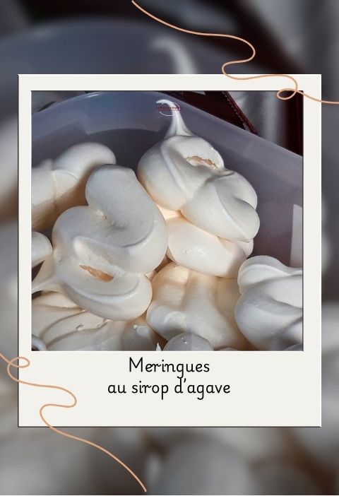meringues au sirop d'agave