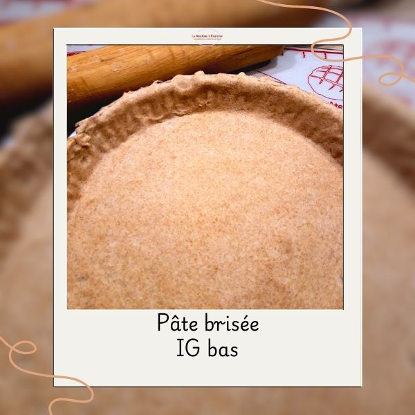 pâte brisée IG bas