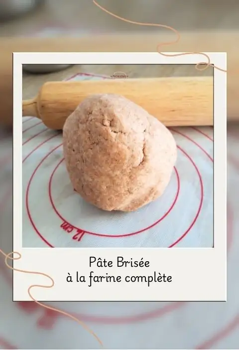 Pâte brisée à la farine complète