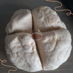 Pâte feuilletée pur beurre Pâte feuilletée pur beurre_Préparation de la détrempe