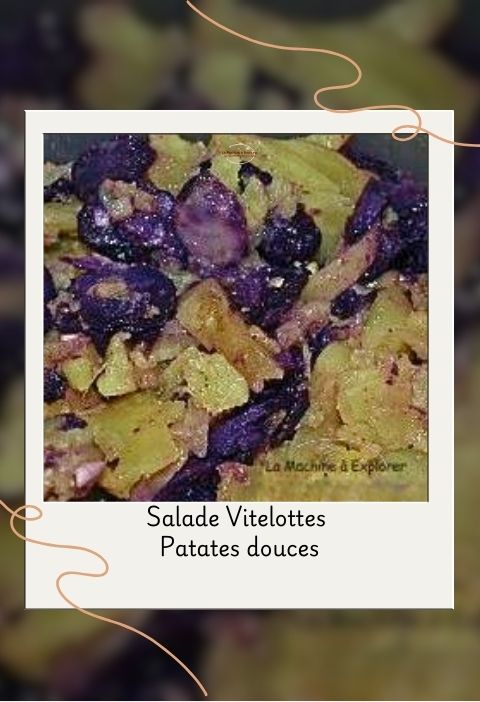 salade vitelotte patates douces
