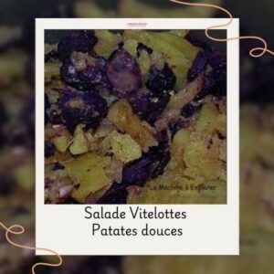 salade vitelottes patates douce
