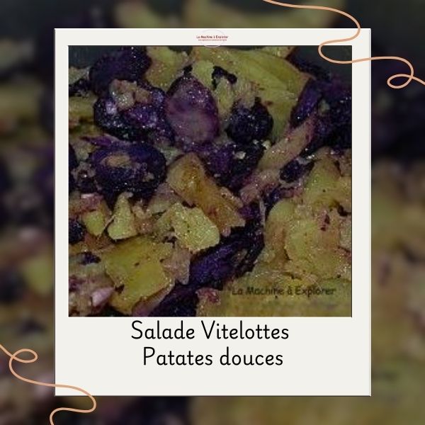 salade vitelottes patates douce