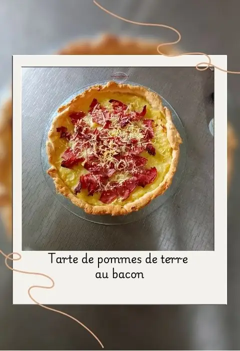 tarte de pommes de terre au bacon