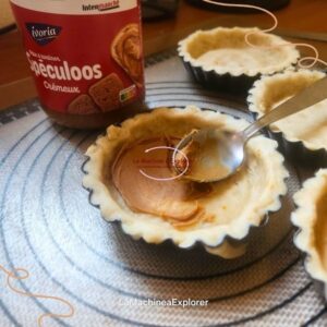 tartelettes pommes spéculoos