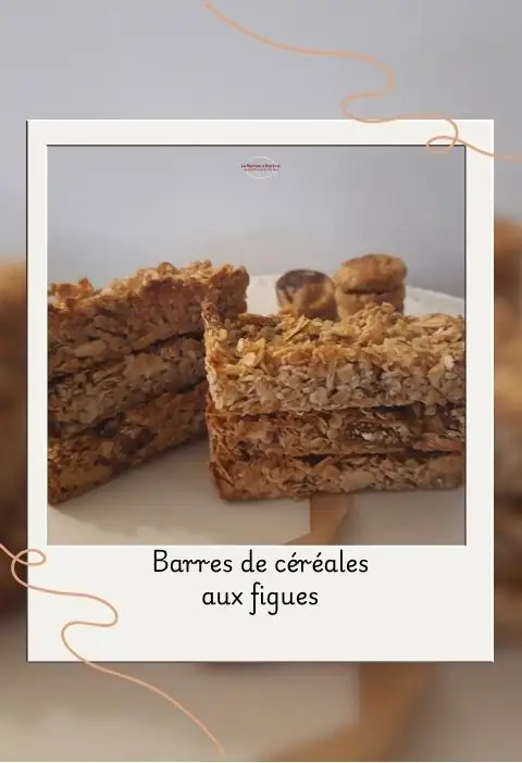 barres de céréales aux figues