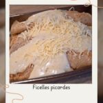 Crêpes aux pommes et glace vanille