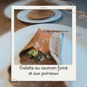 galette saumon fumé poireau 600