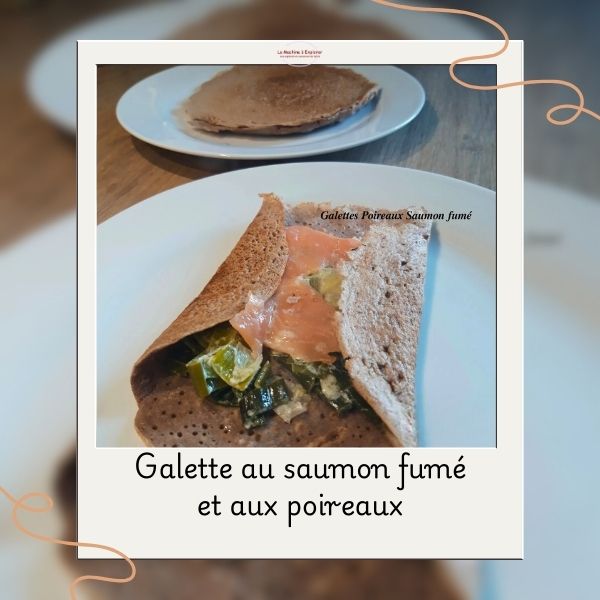 galette saumon fumé poireau 600