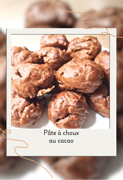 pâte à choux au cacao