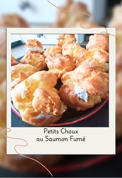 Petits Choux au Saumon Fumé petits choux saumon fumé