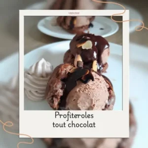 profiteroles tout chocolat
