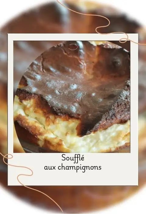 soufflé au champignons