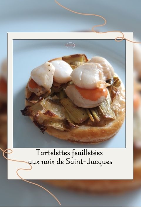 Tartelettes feuilletées St-Jacques tartelettes feuilletées aux noix de saint jacques