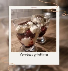 verrines griottines