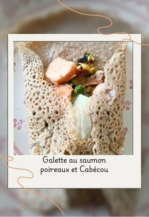 galette au saumon frais