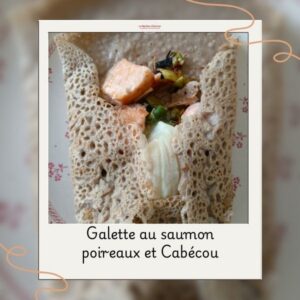 galette au saumon frais