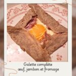 Galette poireau saumon fumé