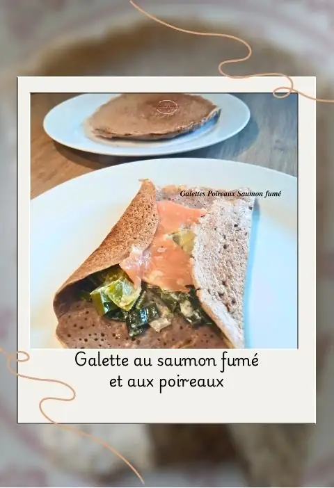 galette saumon fumé