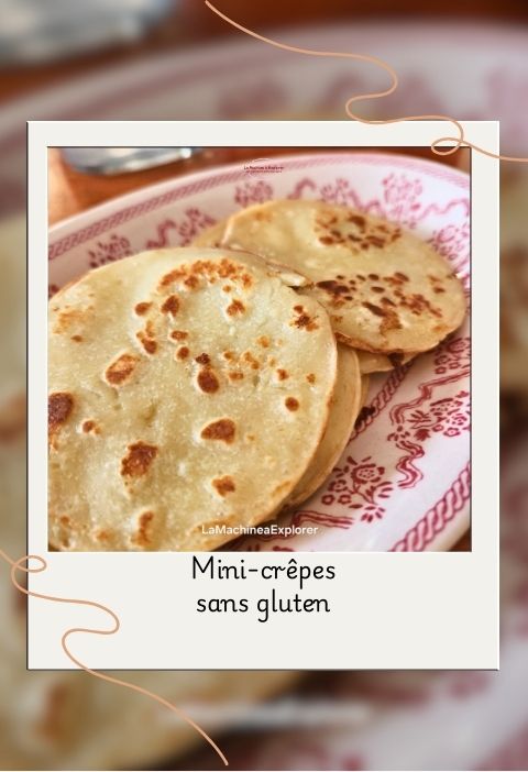 mini crêpes