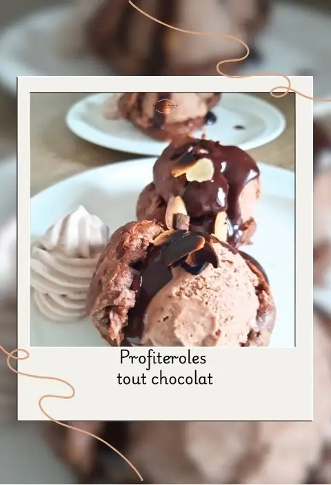 profiteroles tout chocolat