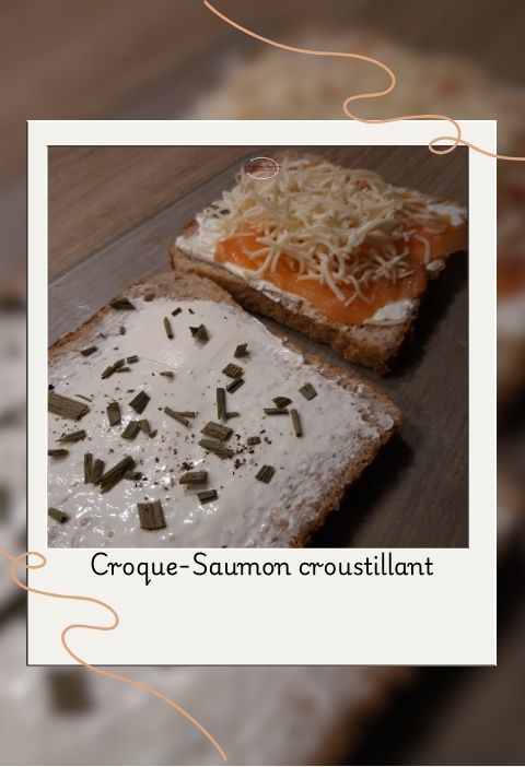 croque saumon croustillant