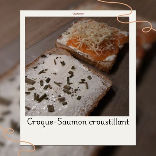 Croque-Saumon croustillant croque saumon croustillant