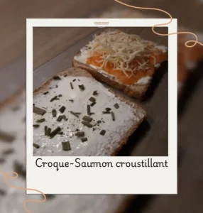 croque saumon croustillant