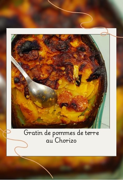 gratin tartiflette chorizo