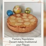 Nid de pâques Pavlova Poire chocolat