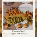 Nid de pâques Pavlova Poire chocolat