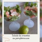 Pamplemousse mayonnaise crevettes
