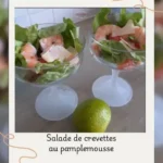Avocats farcis pomelo crevette
