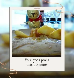 foie gras poêlé aux pommes (2)